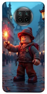 Чохол на Xiaomi Mi 10T Lite / Redmi Note 9 Pro 5G Roblox Fire Logo Blue Flames фото 1 з 1