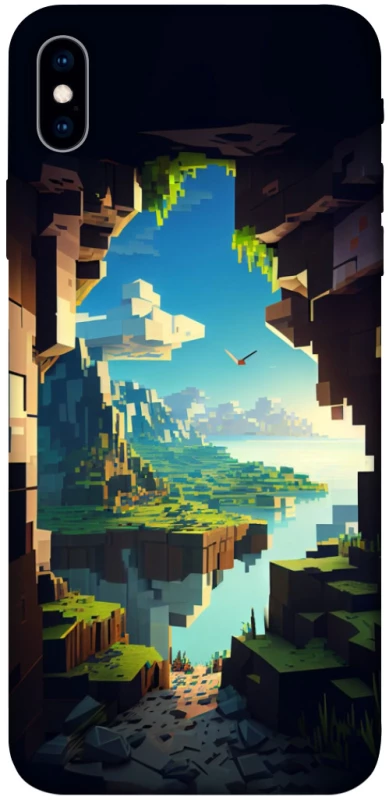 Чохол на Apple iPhone XS Max (6.5") Minecraft sunrise фото 1 з 1