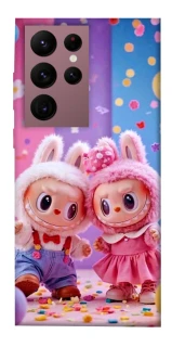 Чехол на Samsung Galaxy S22 Ultra Labubu twins ver.3 фото 1 из 1