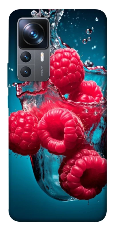 Чохол на Xiaomi 12T / 12T Pro Малинка у воді фото 1 з 1