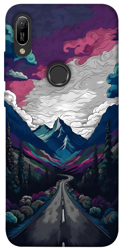 Чохол на Huawei Y6 (2019) Намальовані гори фото 1 з 1