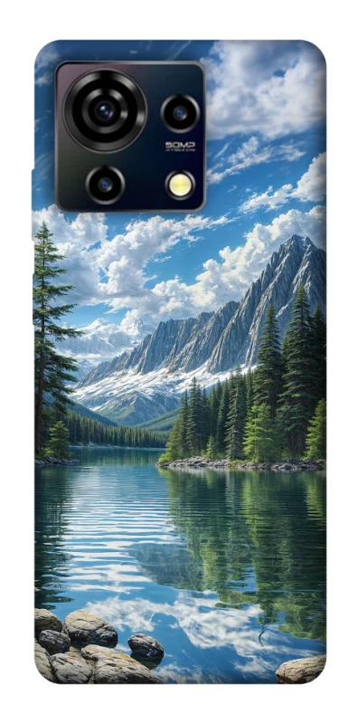 Чохол на ZTE Blade V50 Vita River in the mountains фото 1 з 1