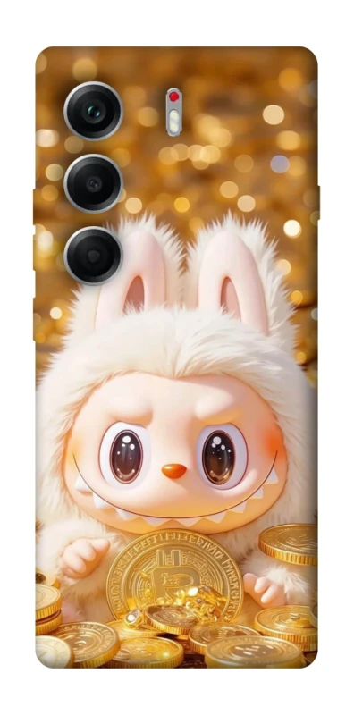 Чохол на Tecno Camon 40 Bitcoin Labubu фото 1 з 1