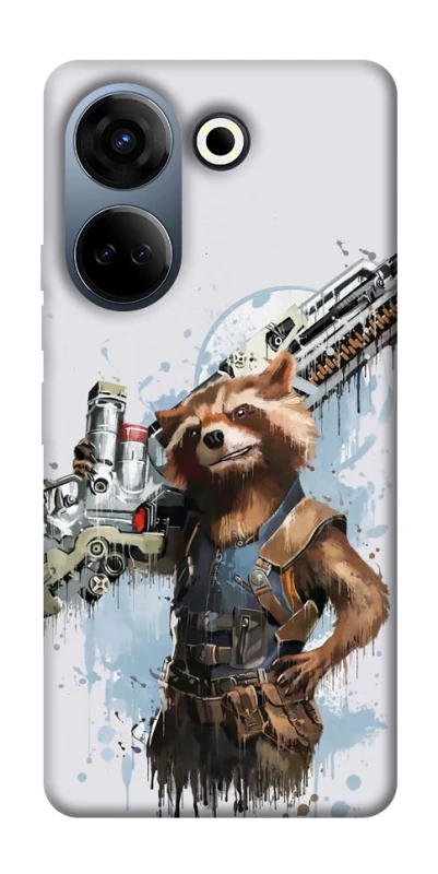Чохол на TECNO Camon 20 Pro (CK7n) Rocket Raccoon фото 1 з 1