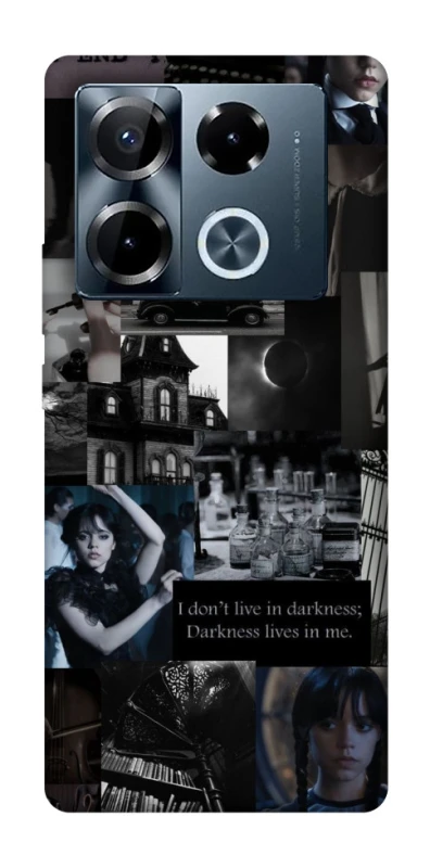 Чохол на Infinix Note 40 Pro 4G Wednesday Collage ver.3 фото 1 з 1