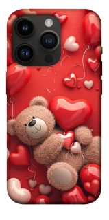 Чехол на Apple iPhone 14 Pro (6.1") bear in hearts фото 1 из 1