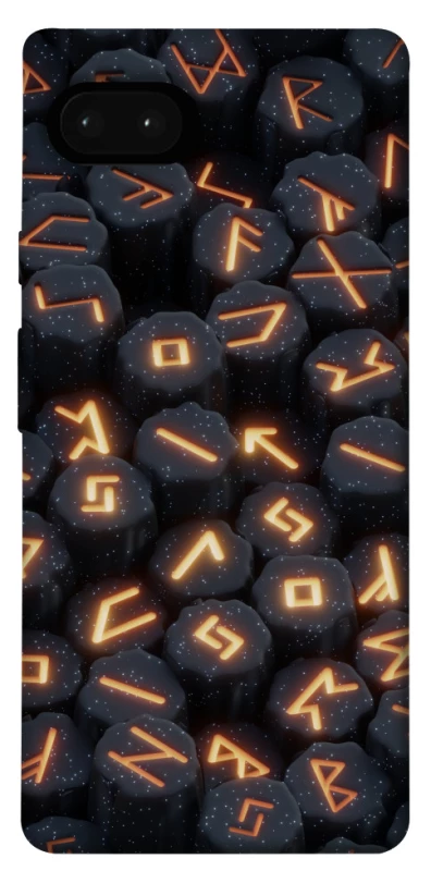 Чехол на Google Pixel 7a Огненые руны фото 1 из 1