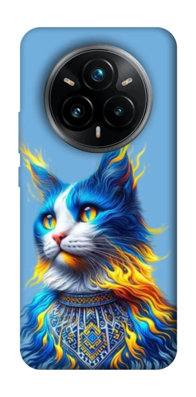 Чехол на Realme 14 Pro Кот патриот фото 1 из 1