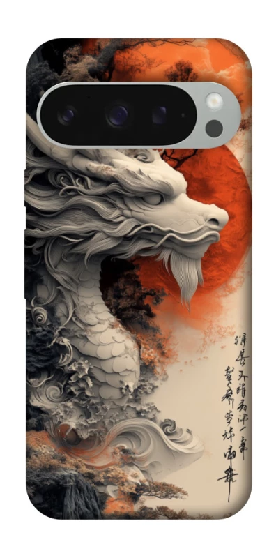 Чехол на Google Pixel 10 Pro XL white dragon фото 1 из 1