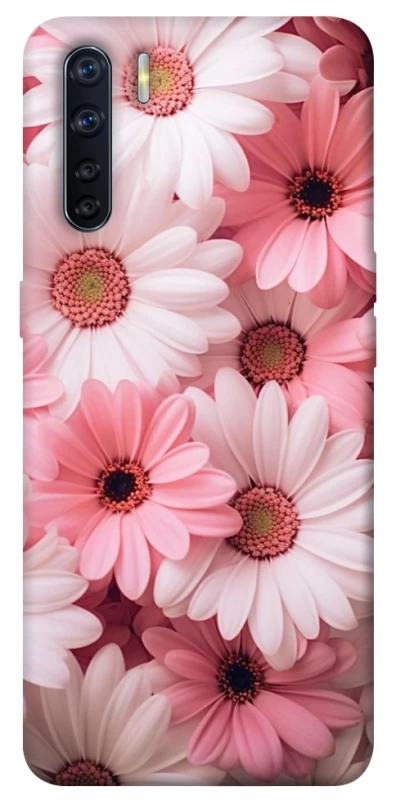 Чехол на Oppo A91 Розовые цветы v2 фото 1 из 1