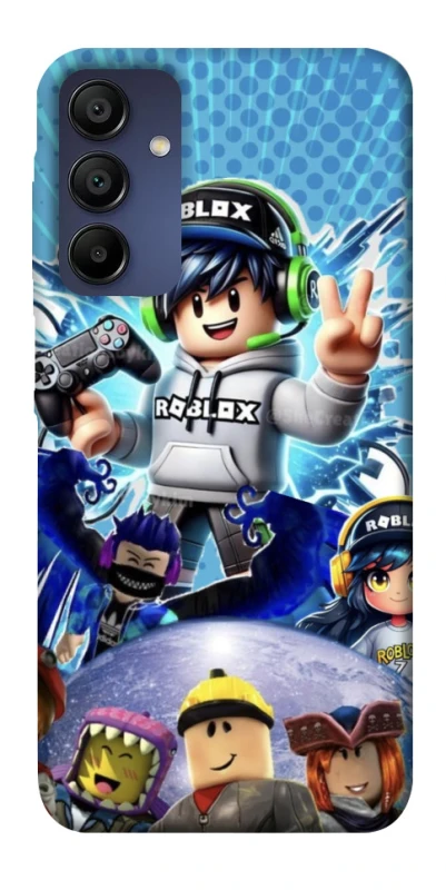 Чохол на Samsung Galaxy A15 4G/5G Roblox collage ver.3 фото 1 з 1