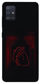 Чехол на Samsung Galaxy M51 Красное сердце фото 1 из 1