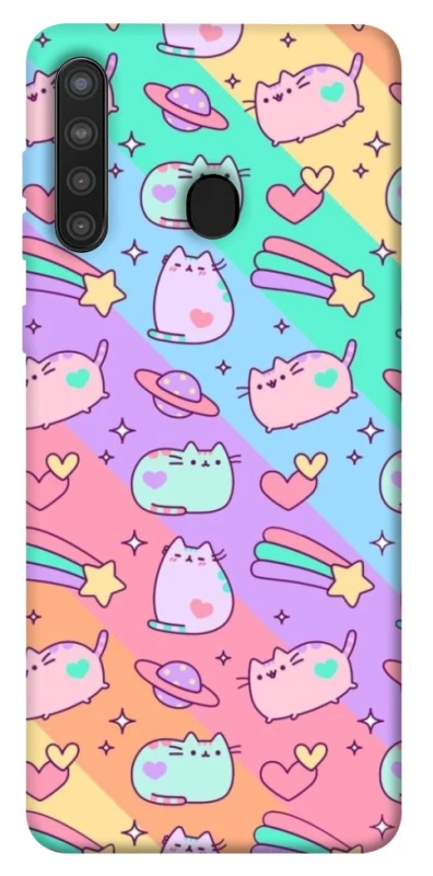 Чехол на Samsung Galaxy A21 Cat Cute фото 1 из 1