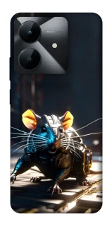 Чехол на Realme Note 60x Cyber rat фото 1 из 1