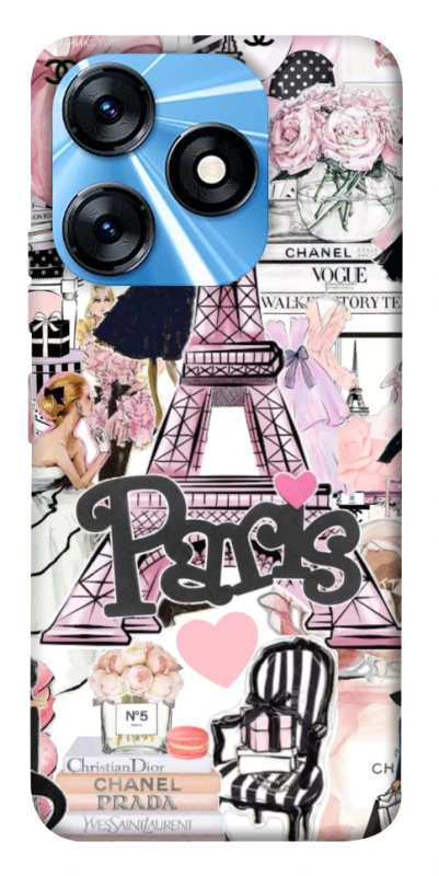 Чохол на TECNO Spark 10 Fashion collage ver.8 фото 1 з 1