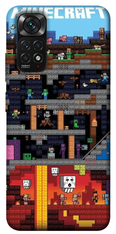 Чохол на Xiaomi Redmi Note 11 (Global) / Note 11S Minecraft фото 1 з 1