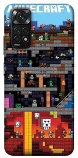 Чохол на Xiaomi Redmi Note 11 (Global) / Note 11S Minecraft фото 1 з 1