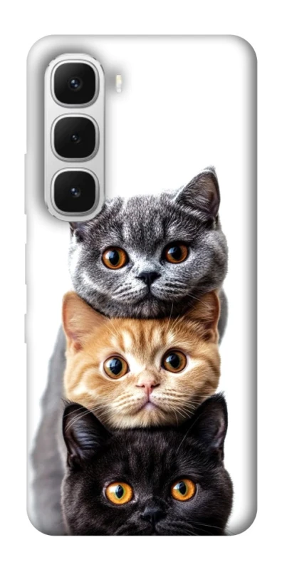 Чохол на Infinix Hot 60i Гарні котики фото 1 з 1