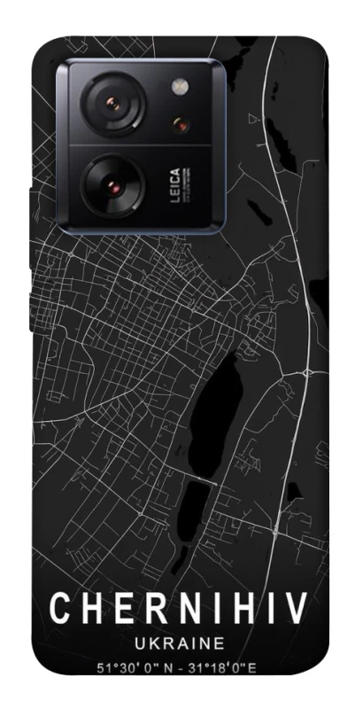 Чохол на Xiaomi 13T Chernihiv map фото 1 з 1