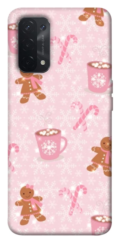 Чехол на Oppo A54 5G / A74 5G Новогодний v41 фото 1 из 1