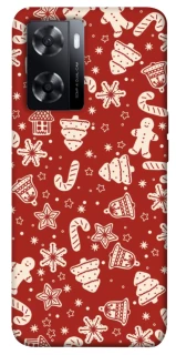 Чехол на Oppo A77s Новогодний v3 фото 1 из 1