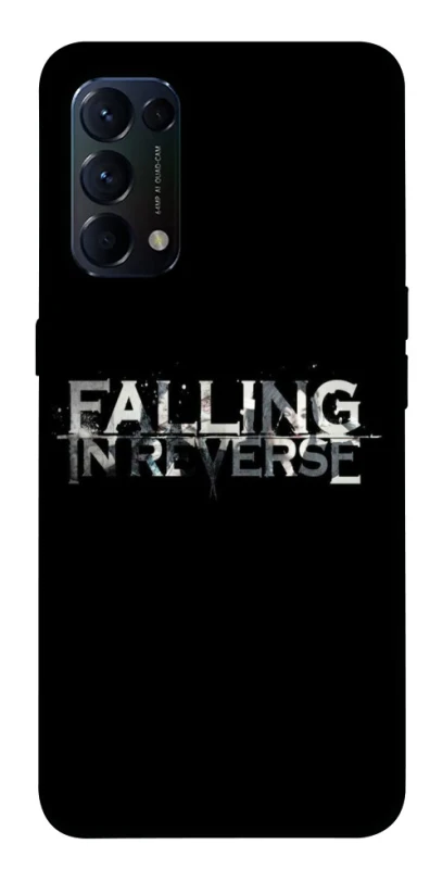 Чохол на Oppo Reno 5 4G Falling In Reverse logo фото 1 з 1