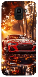Чехол на Samsung J600F Galaxy J6 (2018) Audi at sunset фото 1 из 1