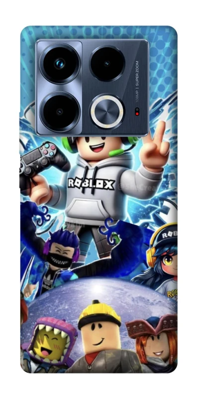 Чохол на Infinix Note 40 4G Roblox collage ver.3 фото 1 з 1