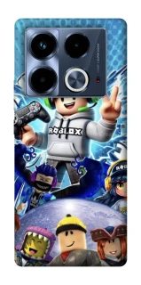 Чохол на Infinix Note 40 4G Roblox collage ver.3 фото 1 з 1