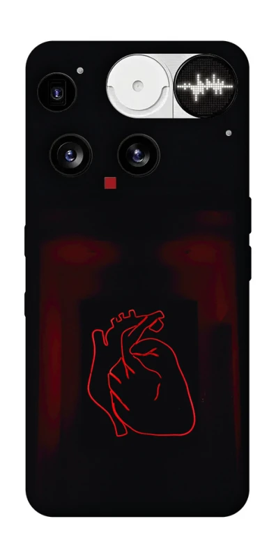 Чехол на Nothing Phone (3) Красное сердце фото 1 из 1