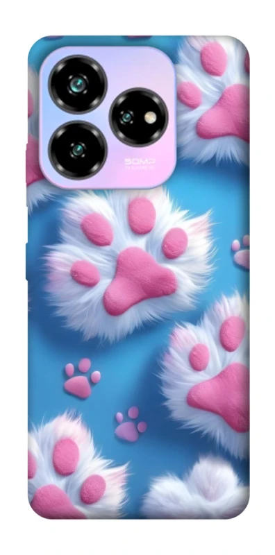 Чохол на ZTE Nubia V60 Desing Cat paw фото 1 з 1
