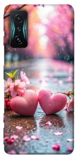 Чехол на Xiaomi Redmi K50 Gaming Pink heart фото 1 из 1