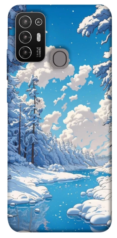 Чехол на ZTE Blade A52 Winter art фото 1 из 1