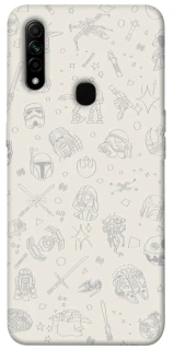 Чохол на Oppo A31 Star Wars background ver.1 фото 1 з 1