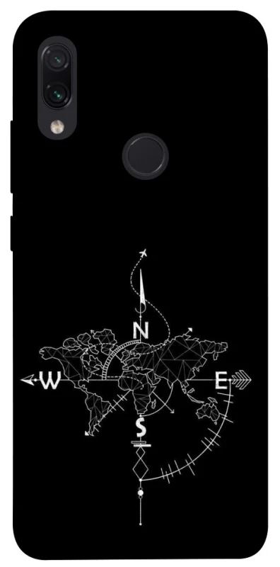 Чехол на Xiaomi Redmi Note 7 / Note 7 Pro / Note 7s Travel Map фото 1 из 1