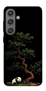 Чехол на Samsung Galaxy S24+ Panda and tree фото 1 из 1