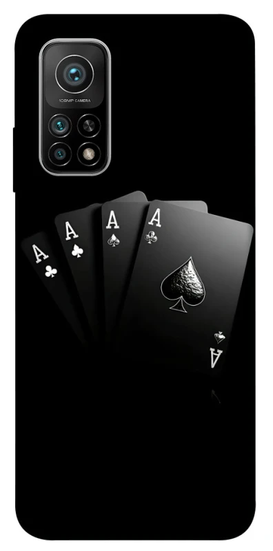 Чохол на Xiaomi Mi 10T Black Cards фото 1 з 1
