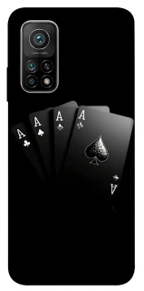 Чохол на Xiaomi Mi 10T Black Cards фото 1 з 1