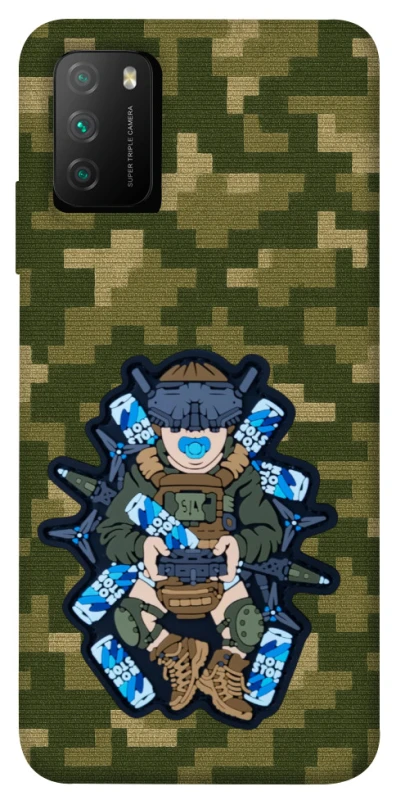 Чохол на Xiaomi Poco M3 PILOT NON STOP фото 1 з 1