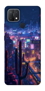 Чехол на Oppo A15s / A15 Night city фото 1 из 1