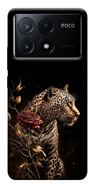 Чохол на Xiaomi Poco X6 Leopard v3 фото 1 з 1