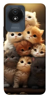 Чохол на Vivo Y02 Чохол Kittie Love v2 фото 1 з 1