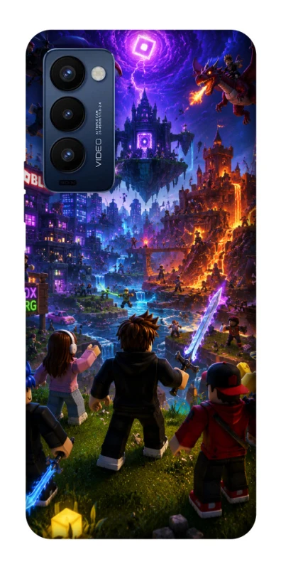 Чохол на TECNO Camon 18 Pro Roblox aesthetics ver.12 фото 1 з 1