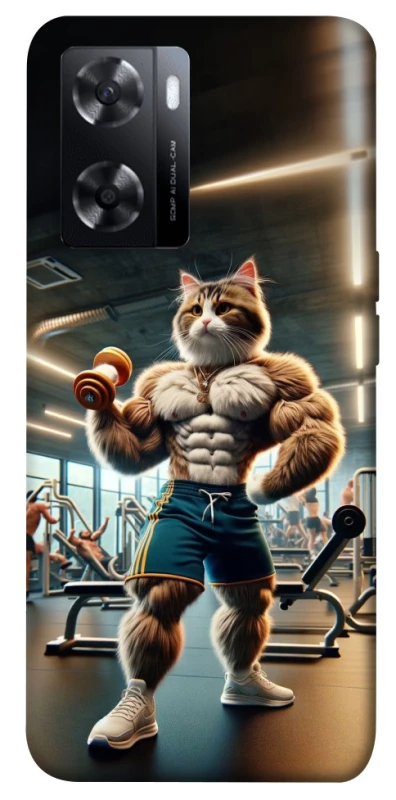 Чохол на Oppo A77s Кіт качок фото 1 з 1