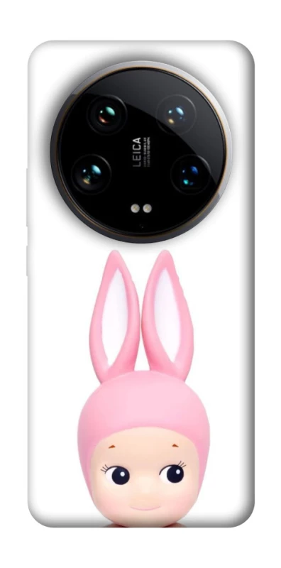 Чохол на Xiaomi 14 Ultra Minimal Bunny Peek фото 1 з 1