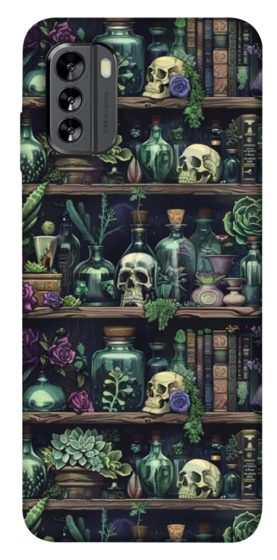 Чохол на Nokia G60 Bookshelf ver.1 фото 1 з 1