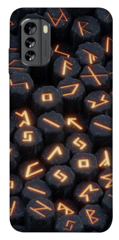 Чехол на Nokia G60 Огненые руны фото 1 из 1