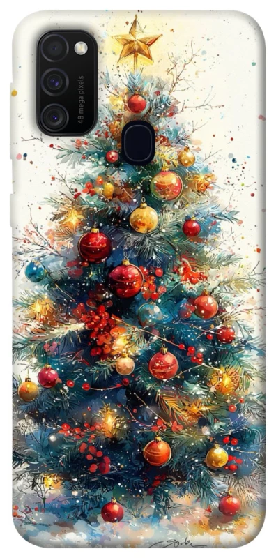 Чохол на Samsung Galaxy M30s / M21 Новорічний v36 фото 1 з 1
