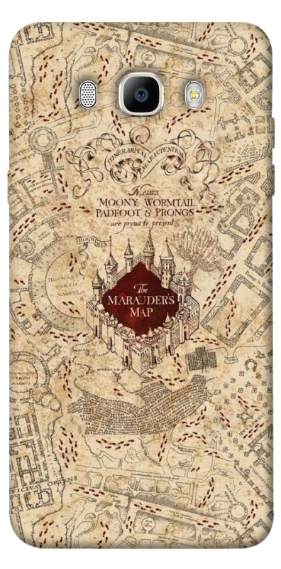 Чехол на Samsung J710F Galaxy J7 (2016) Harry Potter Marauder's Map фото 1 из 1