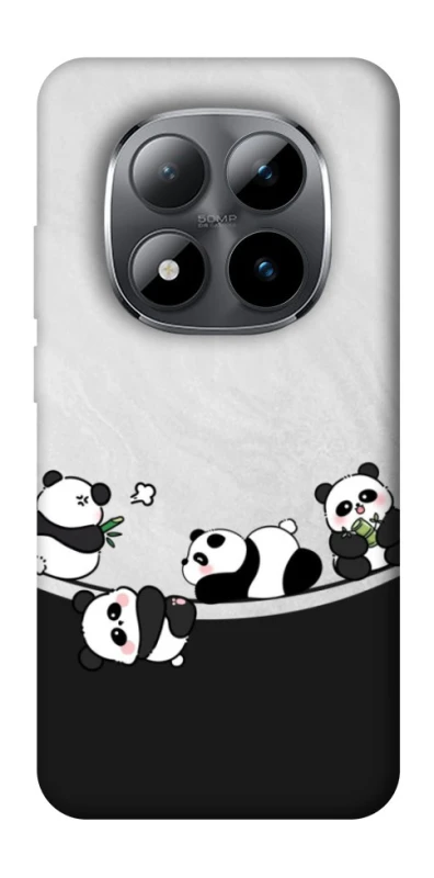 Чохол на Xiaomi Redmi Note 15 Pro 5G Four pandas фото 1 з 1